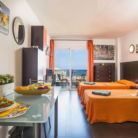 926 Fabulous View Of Lasamericas, Seafront Studio! Apartament *