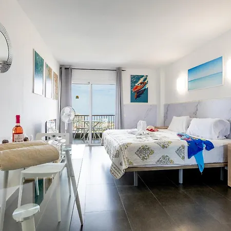 926 Fabulous View Of Lasamericas, Seafront Studio! דירה