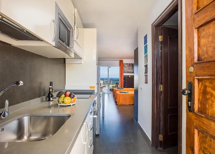 926 Fabulous View Of Lasamericas, Seafront Studio! Πλάγια ντε λας Αμέρικας